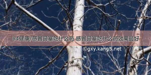 84健康/感冒鼻塞吃什么药 感冒鼻塞吃什么药效果最好