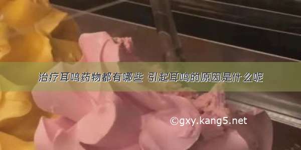 治疗耳鸣药物都有哪些 引起耳鸣的原因是什么呢