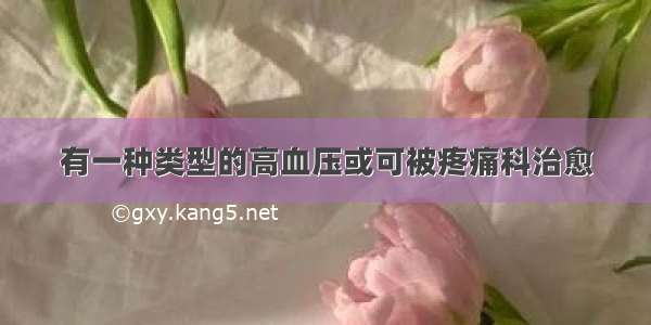 有一种类型的高血压或可被疼痛科治愈