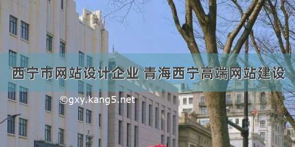 西宁市网站设计企业 青海西宁高端网站建设