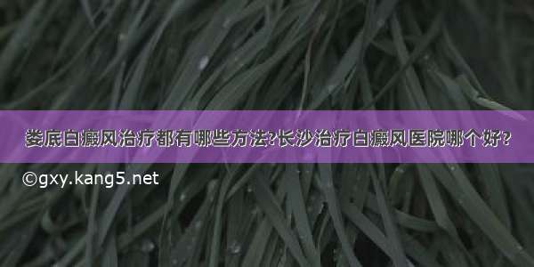 娄底白癜风治疗都有哪些方法?长沙治疗白癜风医院哪个好？