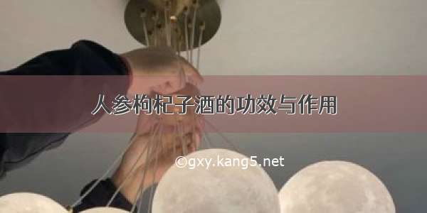 人参枸杞子酒的功效与作用