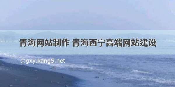 青海网站制作 青海西宁高端网站建设