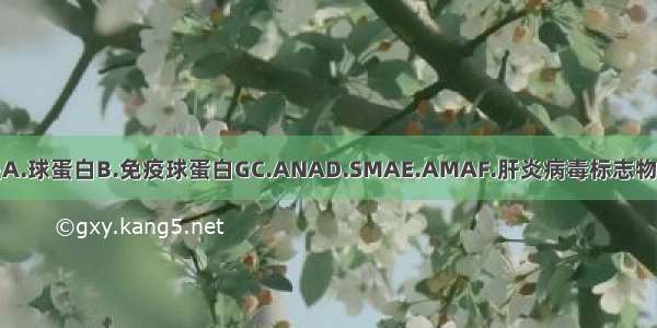 应完善的检查是A.球蛋白B.免疫球蛋白GC.ANAD.SMAE.AMAF.肝炎病毒标志物G.血清铜蓝蛋白