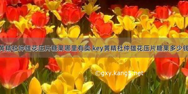 key黄精杜仲雄花压片糖果哪里有卖 key黄精杜仲雄花压片糖果多少钱一盒